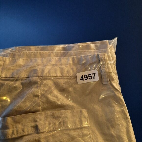 Frank & Eileen Cream Wide Leg Pants - Picture 15 of 15